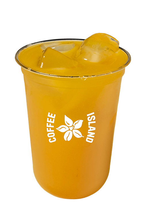 Refresh tea green Tea with Peach and Turmeric 16oz - Iced :: Cyprus